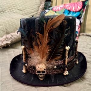 Witch Doctor Hat from Spirit of Halloween NEW with tag attached